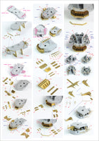 1/350 Pontos Model IJN Kongo 1944 Detail Up Set for Fujimi 35020F1