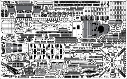 1/350 Pontos Model IJN Kongo 1944 Detail Up Set for Fujimi 35020F1