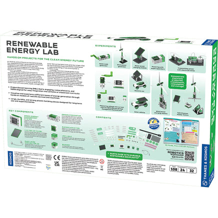 Thames & Kosmos Renewable Energy Lab STEM Experiment Kit 627932
