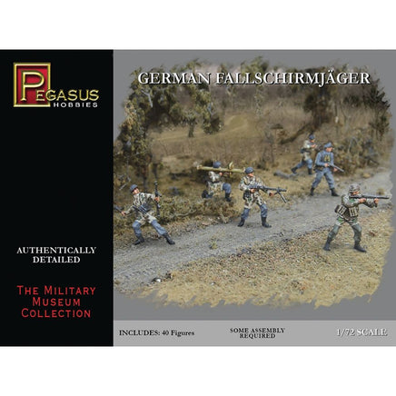 1/72 Pegasus German Fallschirmjäger Figures 7224