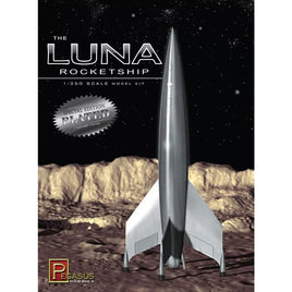 1/350 Pegasus Chrome Plated Luna Rocketship 9410