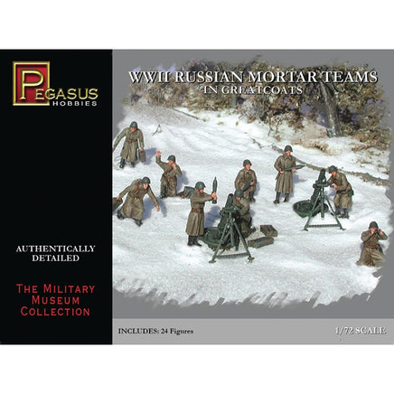 1/72 Pegasus Russian Mortar Teams 7273