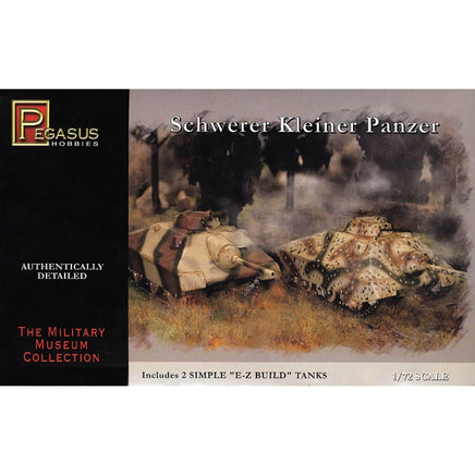 1/72 Pegasus German Schwerer Kleiner Panzer Tank Destroyer 7605