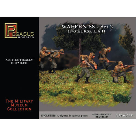 1/72 Pegasus German Waffen SS Figures Set 2 - 7202