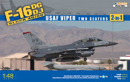 1/48 Kinetic F-16DG/DJ Block 50 - USAF Viper 2-IN-1 48005