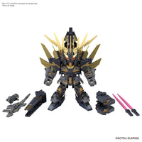 Bandai SD Gundam Cross Silhouette Unicorn Gundam 02 Banshee (Destroy Mode) & Banshee Norn Parts Set 2588122