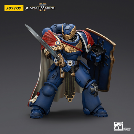 Joytoy Ultramarines Victrix Honour Guard with Storm Shield and Power Sword 01345