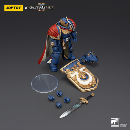 Joytoy Ultramarines Victrix Honour Guard with Storm Shield and Power Sword 01345