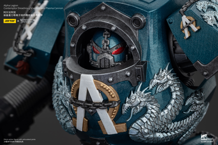 Joytoy Alpha Legion Contemptor Dreadnought with Gravis Plasma Cannon 01109