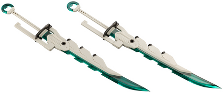 Kotobukiya Hexa Gear Booster Pack 016 Super-Sized Tactical Swords Cartridge Model "Suiun" HG148