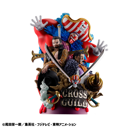MegaHouse Petitrama DX One Piece Logbox Re Birth 03 Cross Guild 84475