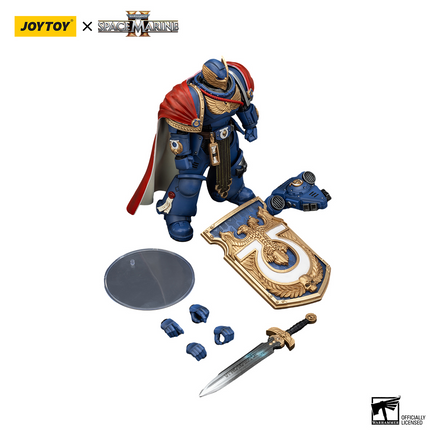 Joytoy Ultramarines Victrix Honour Guard with Storm Shield and Power Sword 01345