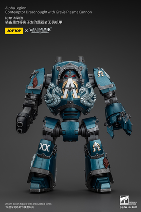 Joytoy Alpha Legion Contemptor Dreadnought with Gravis Plasma Cannon 01109