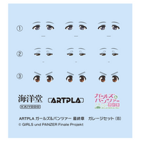 Kaiyodo ARTPLA Girls & Panzer Final Chapter Garage Set [B] AP036