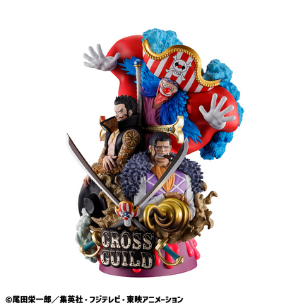 MegaHouse Petitrama DX One Piece Logbox Re Birth 03 Cross Guild 84475