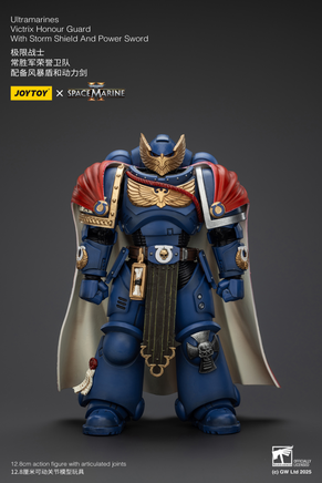 Joytoy Ultramarines Victrix Honour Guard with Storm Shield and Power Sword 01345