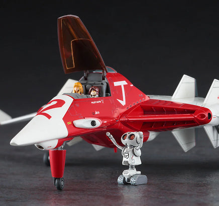 1/72 Hasegawa [Crusher Joe] Fighter 2 w/Alfin Figure 64775