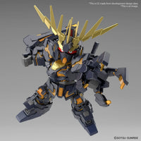 Bandai SD Gundam Cross Silhouette Unicorn Gundam 02 Banshee (Destroy Mode) & Banshee Norn Parts Set 2588122