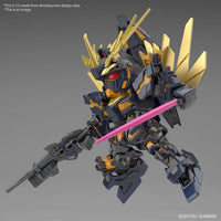 Bandai SD Gundam Cross Silhouette Unicorn Gundam 02 Banshee (Destroy Mode) & Banshee Norn Parts Set 2588122
