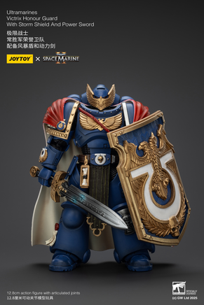 Joytoy Ultramarines Victrix Honour Guard with Storm Shield and Power Sword 01345