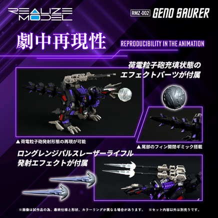 1/100 Takara Tomy RMZ-002 Geno Saurer GN031