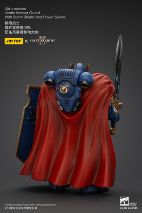 Joytoy Ultramarines Victrix Honour Guard with Storm Shield and Power Sword 01345