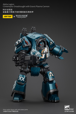 Joytoy Alpha Legion Contemptor Dreadnought with Gravis Plasma Cannon 01109