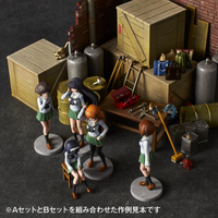 Kaiyodo ARTPLA Girls & Panzer Final Chapter Garage Set [B] AP036