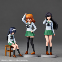 Kaiyodo ARTPLA Girls & Panzer Final Chapter Garage Set [B] AP036