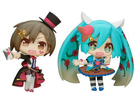 Emontoys Hatsune Miku Trading Figures ① Hatsune Miku & Meiko (Box) EM49075