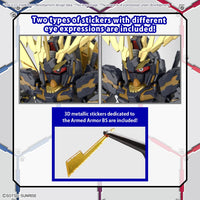Bandai SD Gundam Cross Silhouette Unicorn Gundam 02 Banshee (Destroy Mode) & Banshee Norn Parts Set 2588122