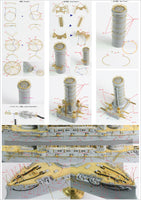 1/350 Pontos Model IJN Mikasa 1905 Detail Up Set 35021F1
