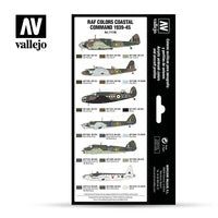 Vallejo 1939-1945 RAF colors Coastal Command - 71148