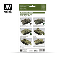 Vallejo 6ml Set of 6 Russian Green 4BO - 78403