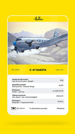 1/72 Heller C-47 Dakota - MPM Hobbies