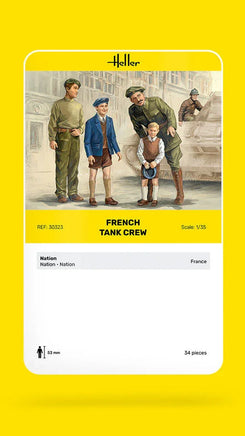 1/35 Heller French Tank Crew - MPM Hobbies