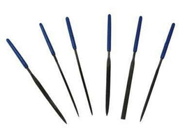 Squadron Tools 6 Piece Needle Files 100mm - 10111 - MPM Hobbies