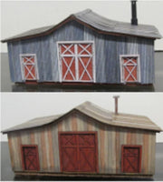HO Rslaserkits Storage/Handcar Shed/Machine Shop - MPM Hobbies