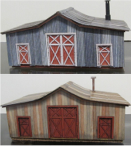 HO Rslaserkits Storage/Handcar Shed/Machine Shop