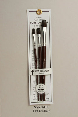 Atlas Brush Style 3 Ox-Hair Flat