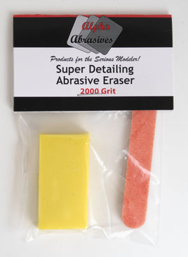 Alpha Abrasives 2000 Grit Super Detailing Abrasive Eraser - #64054