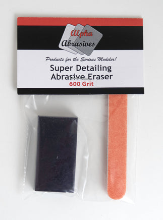 Alpha Abrasives 600 Grit Super Detailing Abrasive Eraser  - #64051