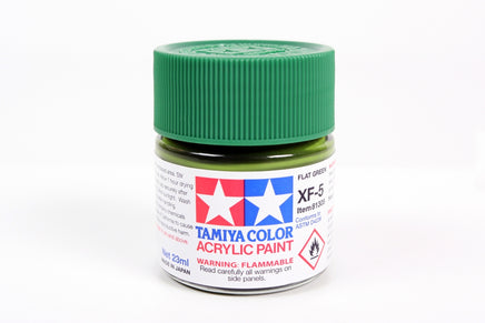 Tamiya Acrylic XF-5 Flat Green 23ml 81305