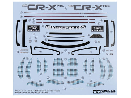 1/24 Tamiya Honda Ballade Sports Mugen Cr-X Pro 24045