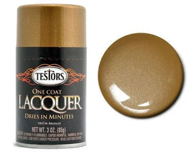 Testors Spray One Coat Metallic Lacquer Bronze 3oz. 1847 - MPM Hobbies