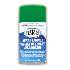 Testors Spray Enamel Gloss Green 3oz. 1224