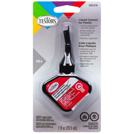 Testors Liquid Cement with Precision Applicator 281216