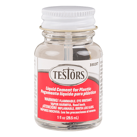 Testors 1 oz. Liquid Cement for Plastics 3502XT
