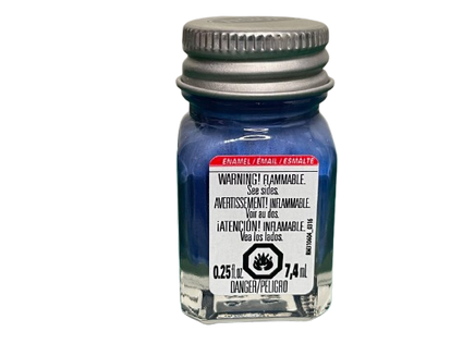 Testors Gloss Dark Blue Enamel Paint 1111