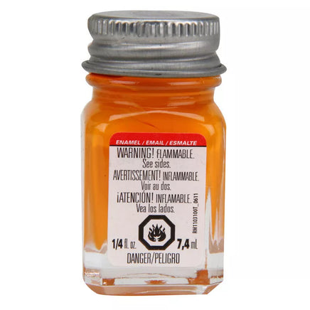 Testors Gloss Tangerine Enamel Paint 1126